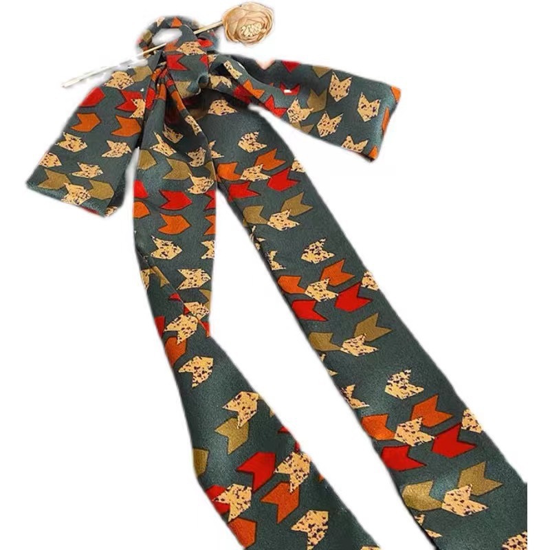 Retro perla correa de cabello pinzas de cabello para mujeres nuevo estilo chino simple pinzas de cabello de seda de alta calidad pinzas de cabello 2024 nuevos accesorios para el cabello