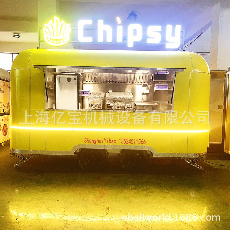 上海厂家牵引移动房车旅居车美食车街景游览车景点观光餐饮车