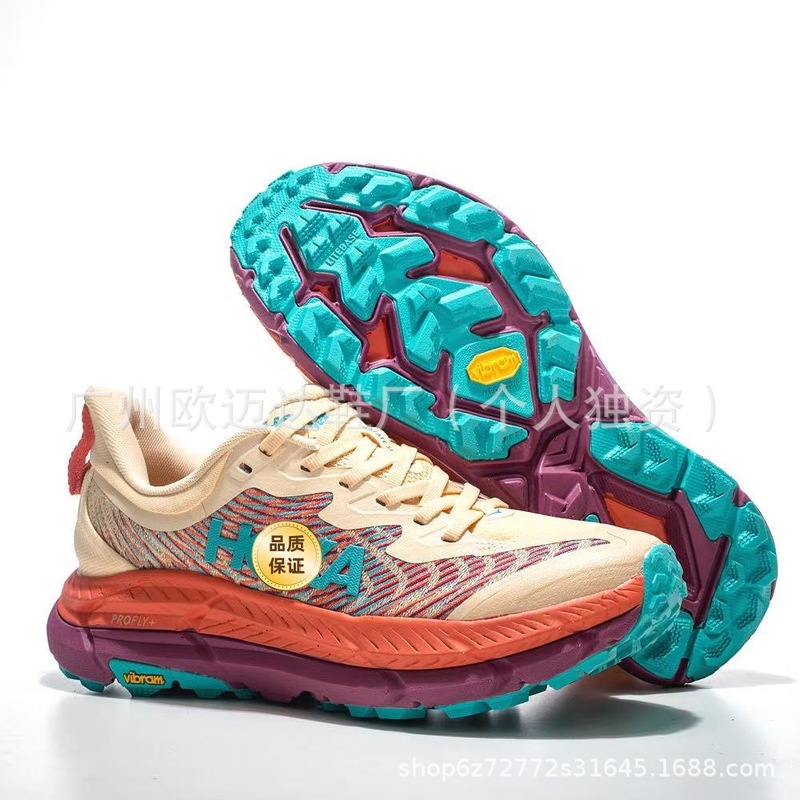 跨境HOKA Mafate Speed4飞速玛法特4男女户外减震越野休闲运动鞋|undefined