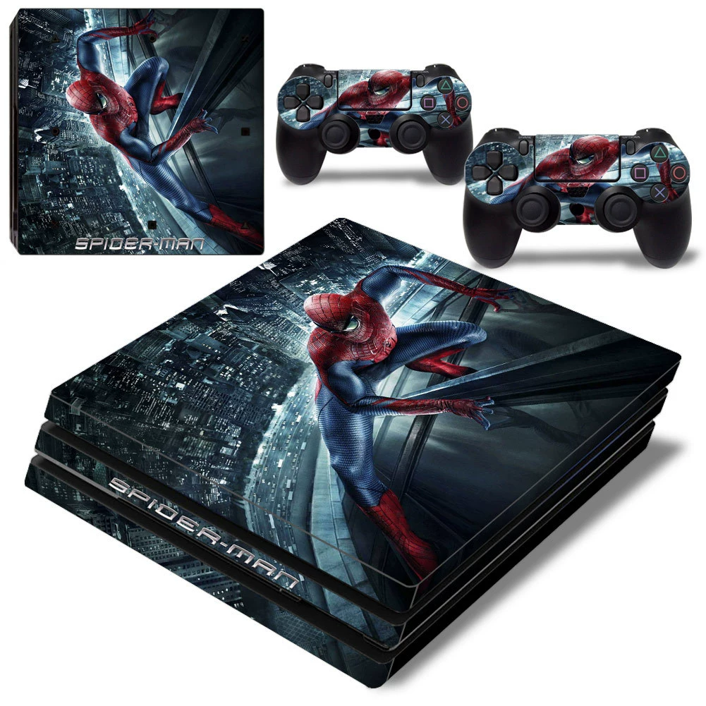 Консоль игр полнотелый корпус, наклейка, Marvel, не оставляет клей