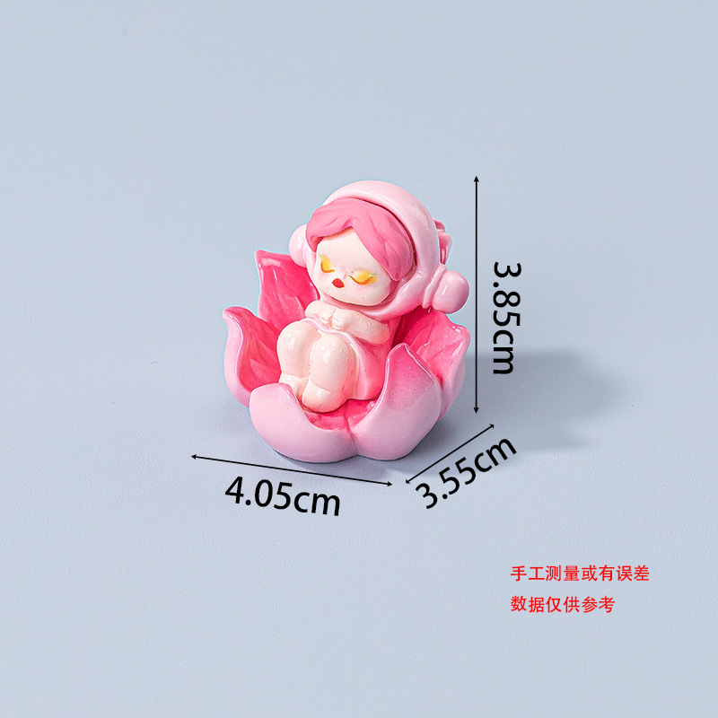 花仙子SP 微景观装饰树脂工艺品小摆件创意花园diy饰品配件钥匙扣|undefined