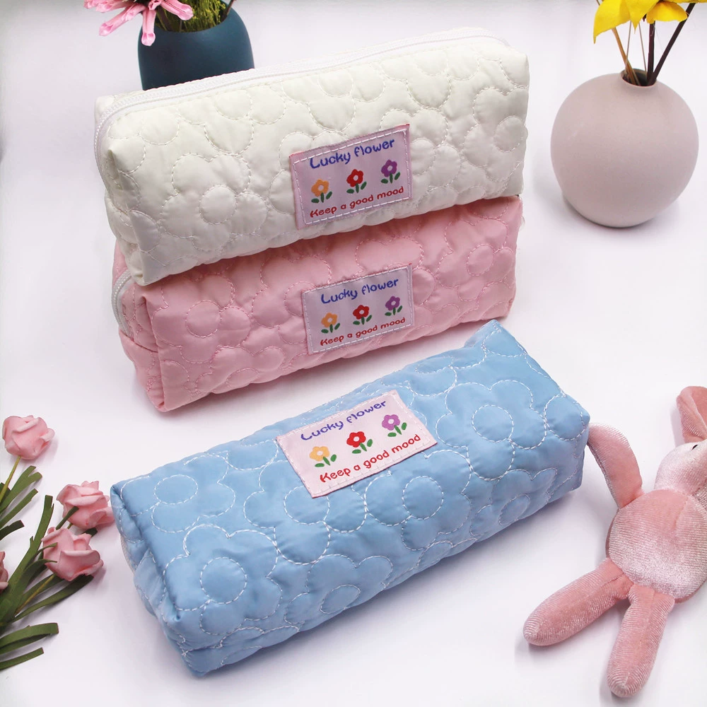 Brand pencil case, pillow, organizer bag, flowered