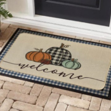 Alfombra de elemento de tema de verano transfronterizo alfombra de puerta de entrada antideslizante alfombra de entrada de cocina de baño absorbente