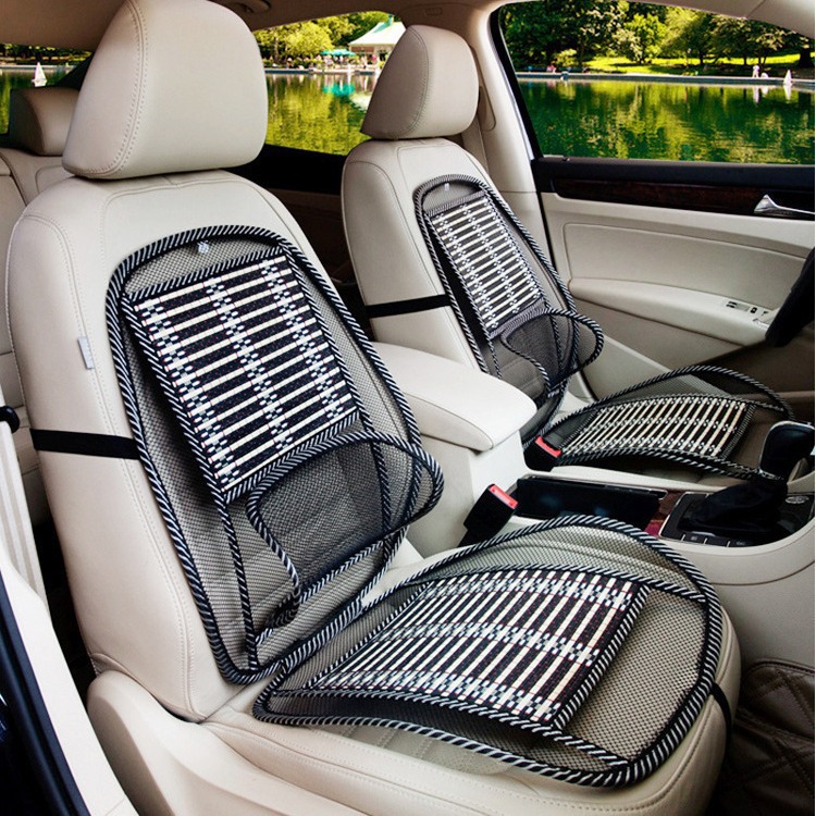 Cojín de asiento de hielo de malla tridimensional para automóviles ventilado y disipador de calor para aliviar el sofoco sentado durante mucho tiempo cojín general para conductor principal y cojín