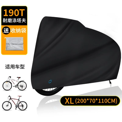 Car clothing – Clothes - 190t-polyester-taffeta-all-black-190t-xl-size-20070110cm