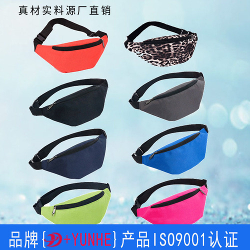 Waist Bag Wholesale New Oxford Waterproof Waist Bag Outdoor Sports Running Mobile Phone Bag Multifunctional Cycling Satchel