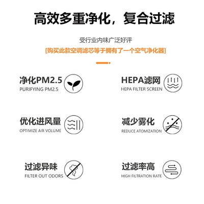 Air conditioning filter Aromatherapy Air Conditioning Filter