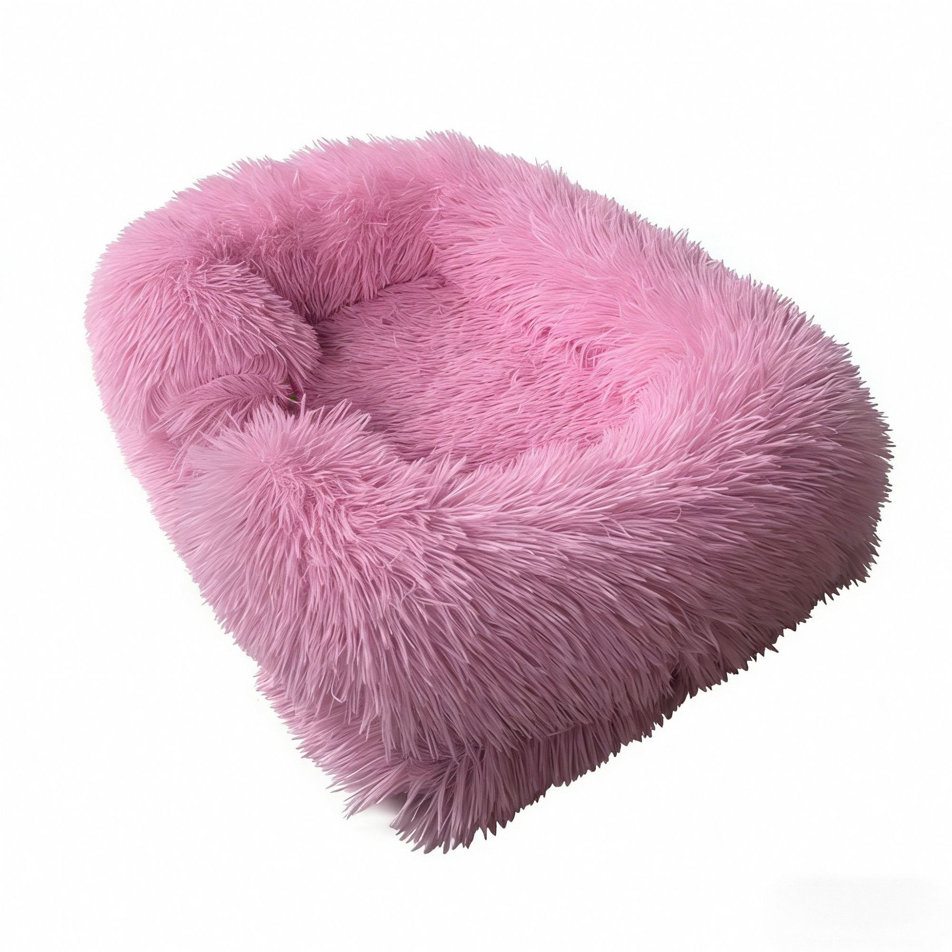 Fábrica de peluche de invierno para mascotas peluche para gatos nido para perros cuadrado cojín para mascotas cama para gatos cama para perros suministros para mascotas