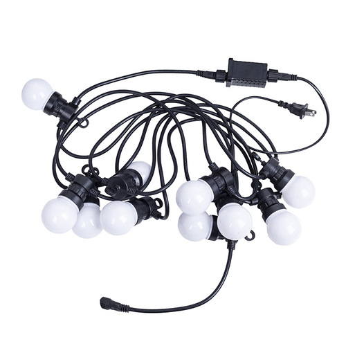 Outdoor waterproof camping colorful light string solar G50 bulb light string atmosphere light garden courtyard holiday decorative light