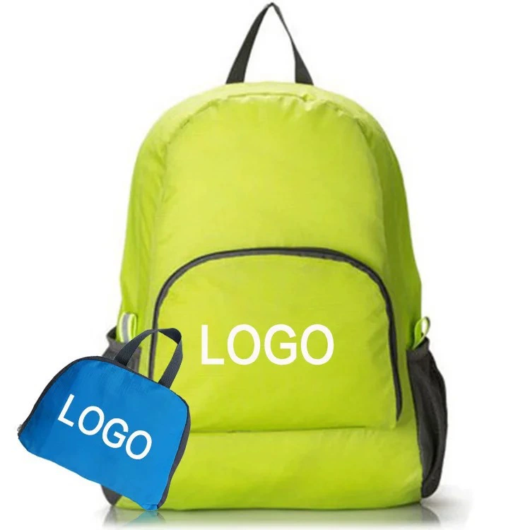 Рюкзак для активного отдыха, рекламный, большой вместимости, легкий, складной, мужской и женский, с печатью