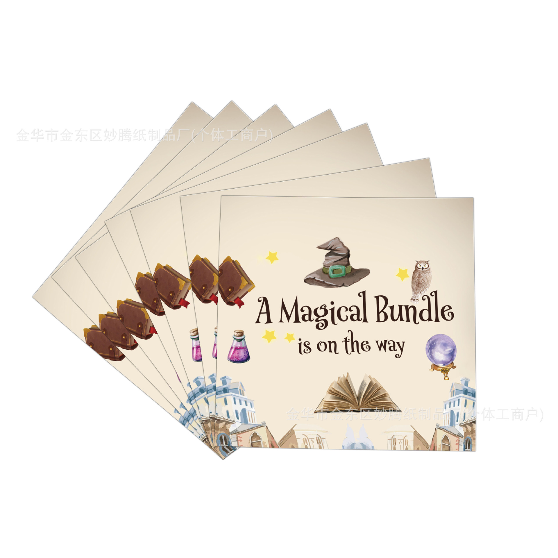 Nuevo conjunto de cubiertos desechables de fiesta de Harry Potter transfronterizos, familia y amigos, fiesta, bandeja desechable