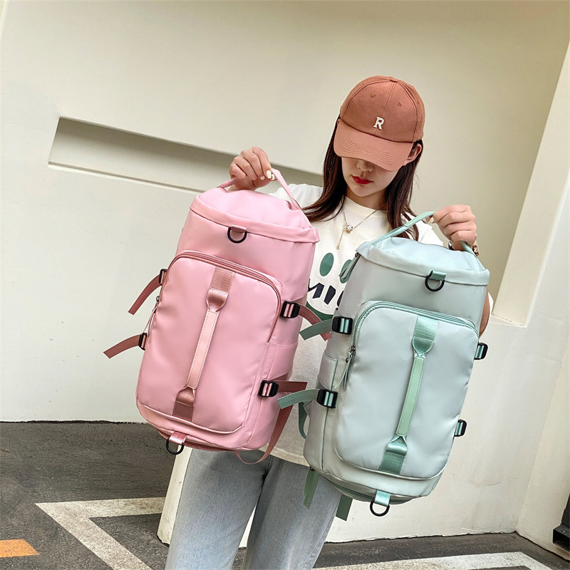 Multi-purpose Yoga Fitness Bag Portable Large Capacity Lightweight Long and Short Distance Travel Bag Stand-alone Shoe Shoe Shoulder Crossbody Bag