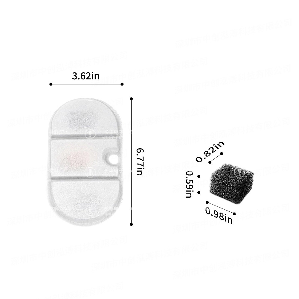 Amazon Pet Drinking Machine Filter Cat Dog Feeder Spoon Pet Drinking Machine Filter