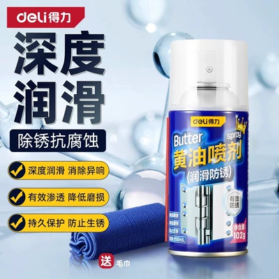 Sheet Metal Spray Repair — Reduction Lubricating Grease for Tracks - 1-bottle-150ml-lubrication-and-anti-rust-towel-1