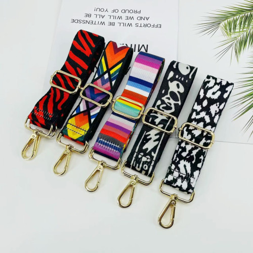 New Adjustable Color Shoulder Strap Accessories Colorful One Shoulder Crossbody Bag Strap Women’s Bag Replacement Bag Strap