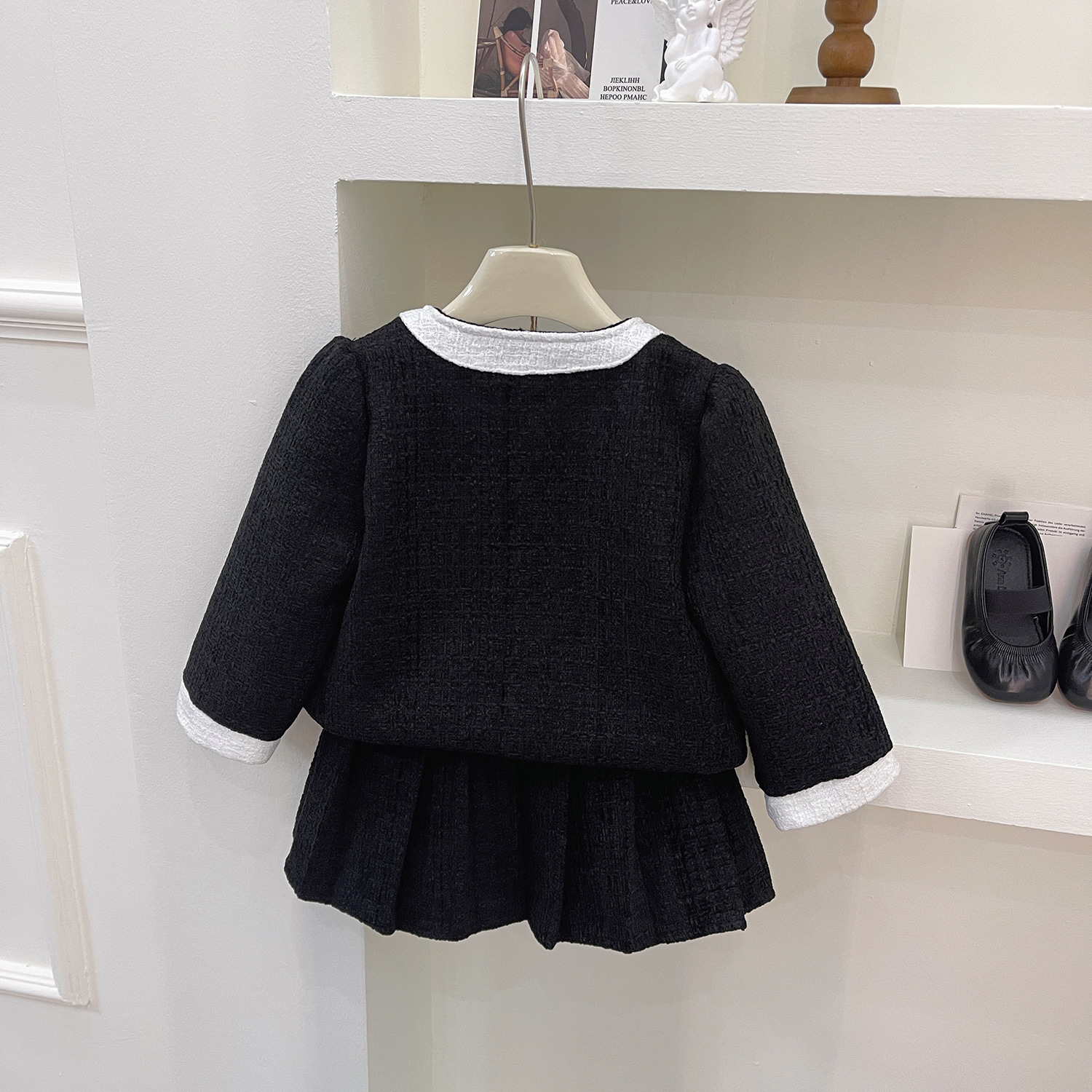 Ensemble jupe fille style coréen pour la saison d'automne_voghion.com