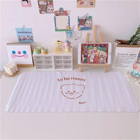 Japanese Girl Heart Desk Decoration Table Mat Melody Gemini Cute Extended Tablecloth Pad Hand Placemat Clay Mat