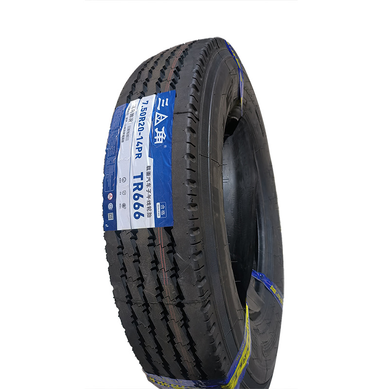 批发7.50R20-14PR全钢丝卡客车轮胎 TR666花纹多层加厚耐磨轮胎