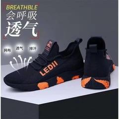 休閒鞋男士運動鞋跨境外貿地攤批發跑步鞋時尚韓版潮鞋網面學生鞋