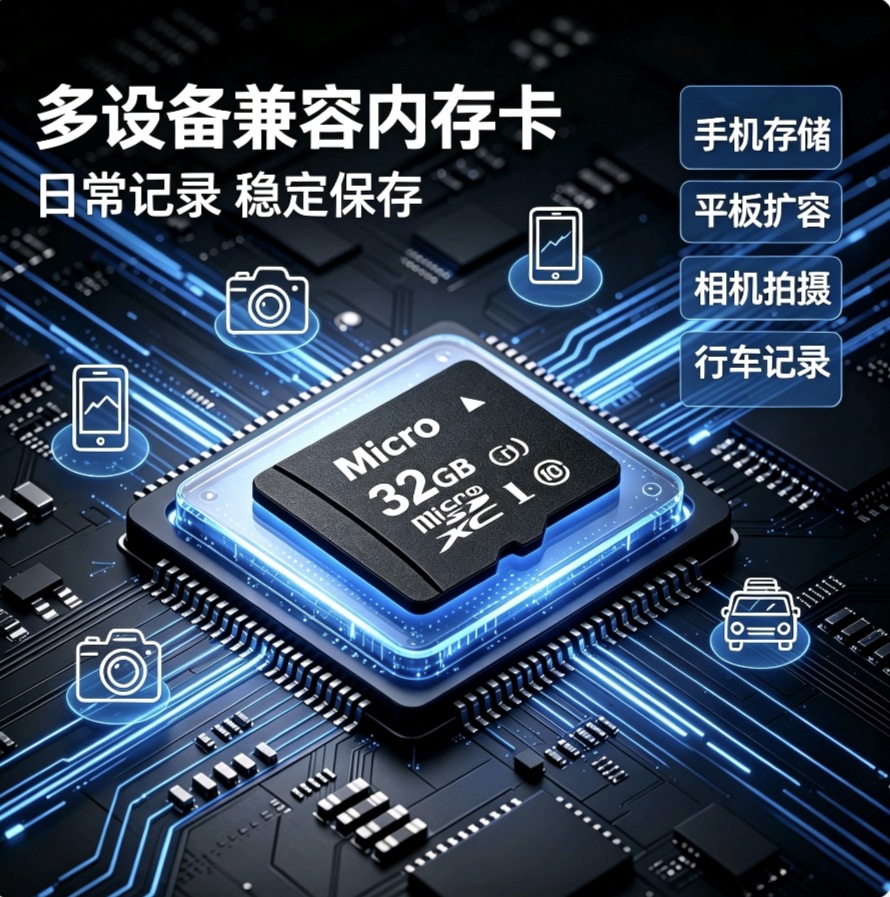 厂家直销内存卡128G相机卡游戏卡行车记录仪卡多种存储现货批发