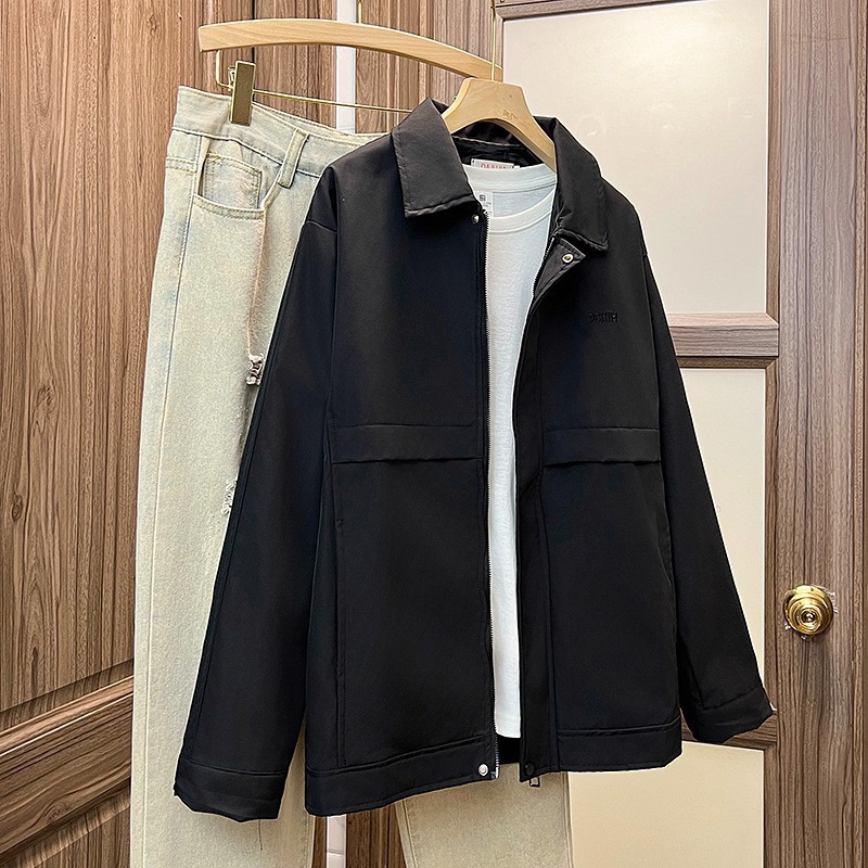 Fashionable, Simple, Solid Color, Versatile Casual Jacket, Light Business, Loose And Comfortable Lapel Jacket_voghion.com