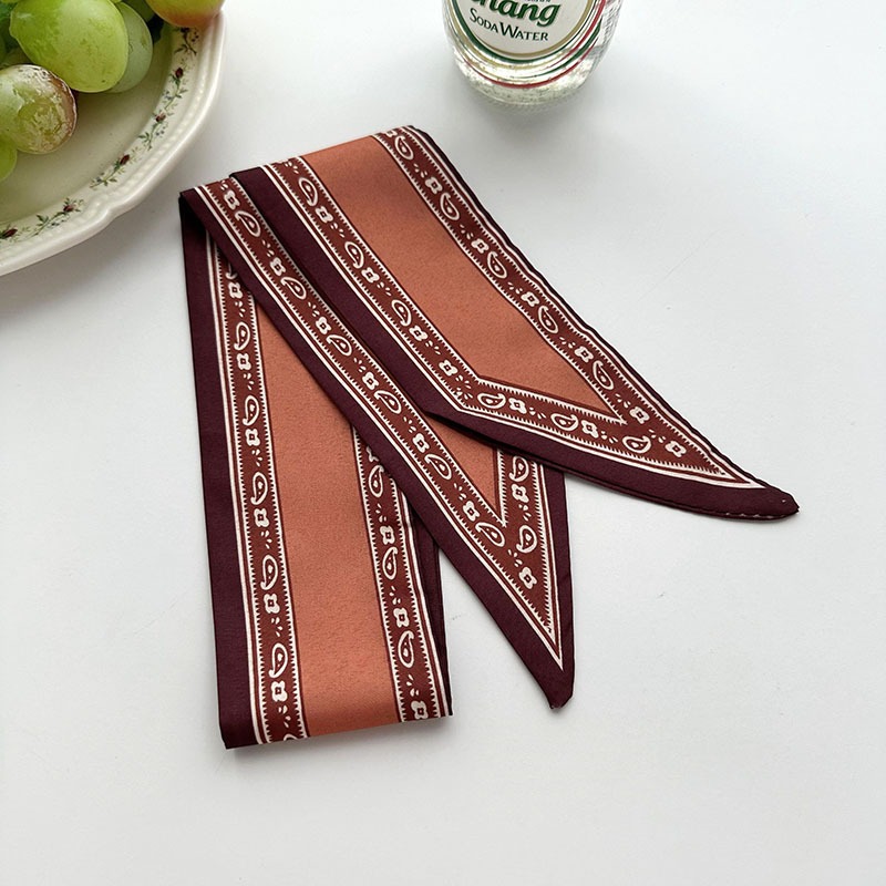 2025 mujeres primavera y verano coreano bolsas de cabello de color sólido correa de cabello de flores de caju