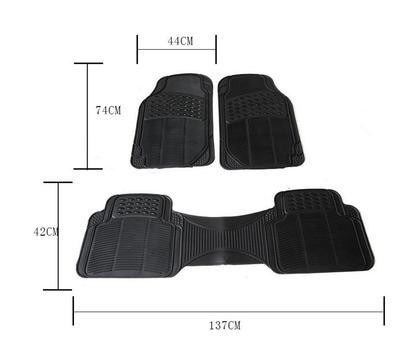 Cojín de automóviles impermeable PVC antideslizante cuatro estaciones cojín de protección interior de cuero de látex