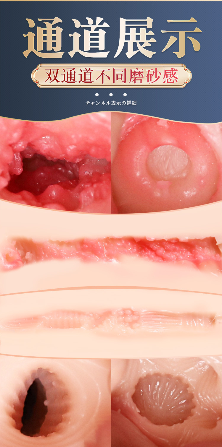 Jiuai Meiyu Tun Half-Body TPE Masturbator with Realistic Buttocks and Vaginal Entry, Manual Non-Silicone — detail image 6