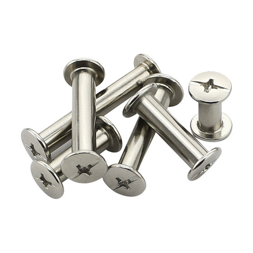 304 stainless steel mother-in-law rivets cross locking photo album ledger nails butt binding recipe combination screws