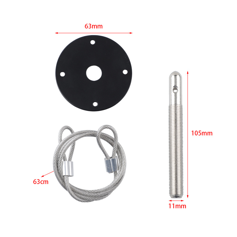 Cross-border car general engine engine cover lock car modification racing cable type cover lock engine cover lock