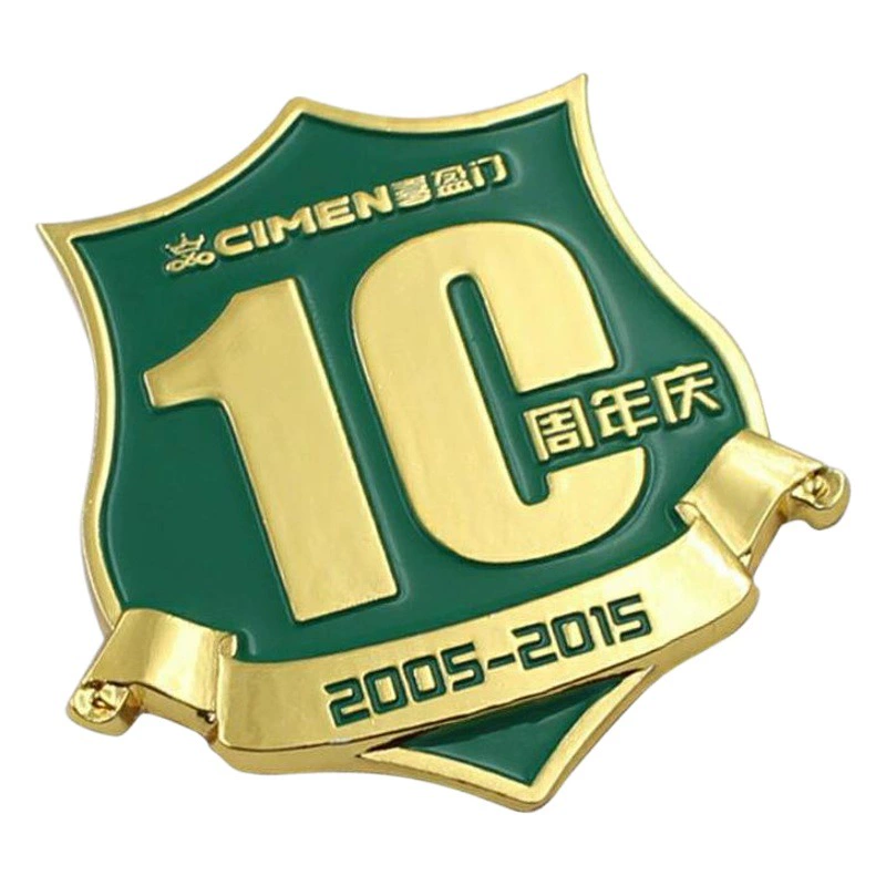 Цинкового сплава металла значок Пользовательские краски Школа значок деятельности эмаль значок на заказ эмблема