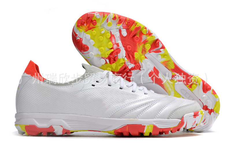 特价男子针织防滑耐磨草碎钉足球鞋name brand TF soccer shoes|undefined