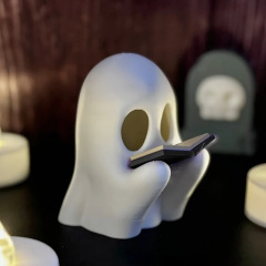 3D打印万圣节幽灵造型关节可活动幽灵死神摆件玩具礼物装饰礼品