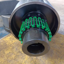 蛇簧聯軸器JS1-25蛇形彈簧聯軸器對輪罩殼煤礦電機連接軸支持定做