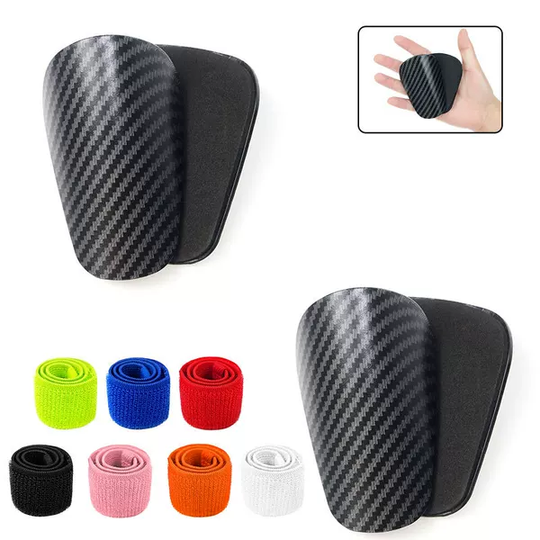 Cross-Border Ultra-Light Carbon Fiber-Like Shin Guards for Professional Training, Player Version, Adult and Children's Football Shin Guards with Printed Inserts