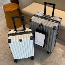 行李箱大容量耐用结实旅行箱铝框万向轮拉杆箱男女密码箱学生新款