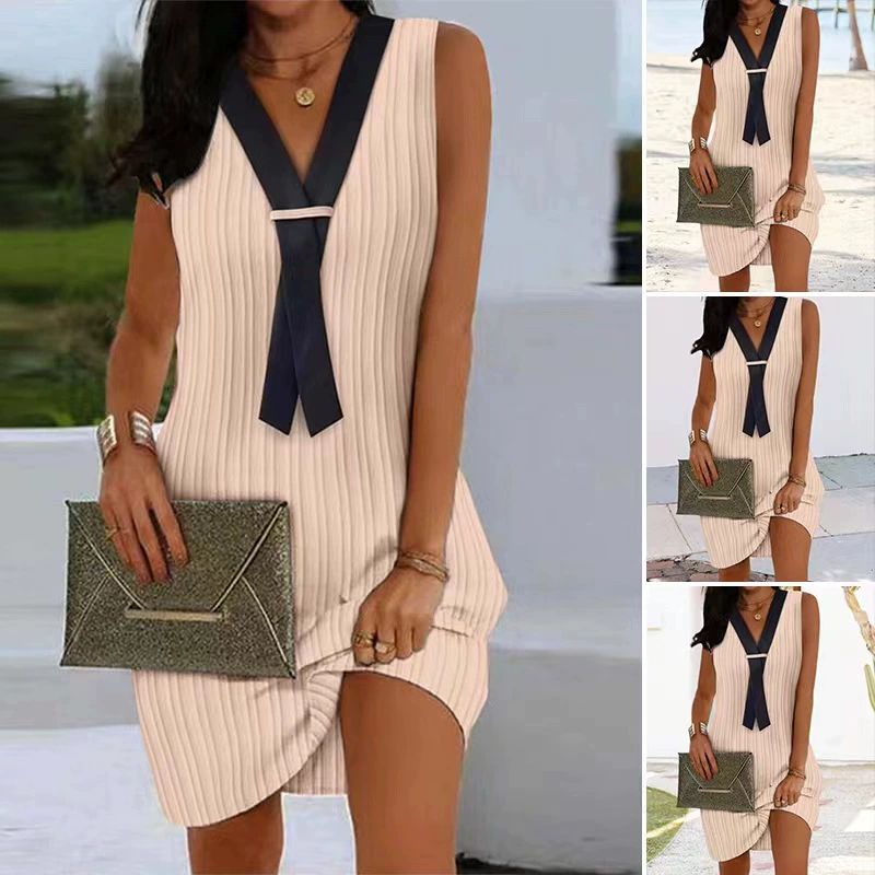 2024 весенняя и летняя женская трансграничная взрывная одежда без рукавов