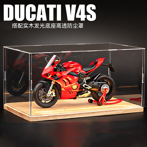 Alloy Simulation Motorcycle Model Toy Kawasaki H2R Ducati Motorcycle Collection Ornaments Birthday Gift for Boys
