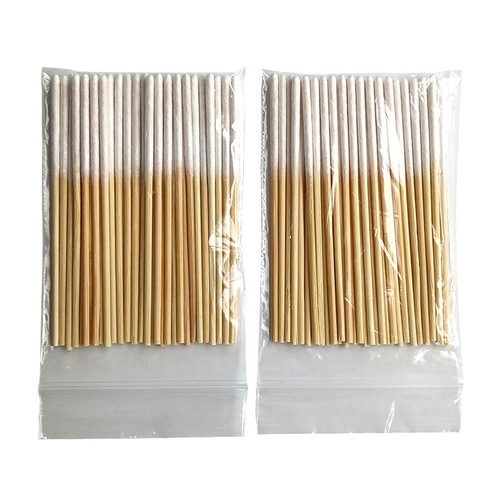 Apply the whitening spot removal liquid, maintenance liquid, repair liquid, and special cotton swabs made of bamboo cosmetic cotton sticks