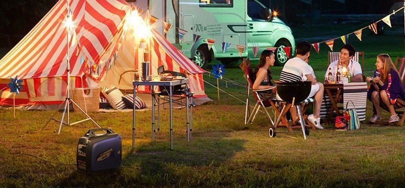 3-Kilowatt Gasoline Generator 220V Household Small Inverter Generator for Rv Outdoor Camping Portable Handheld