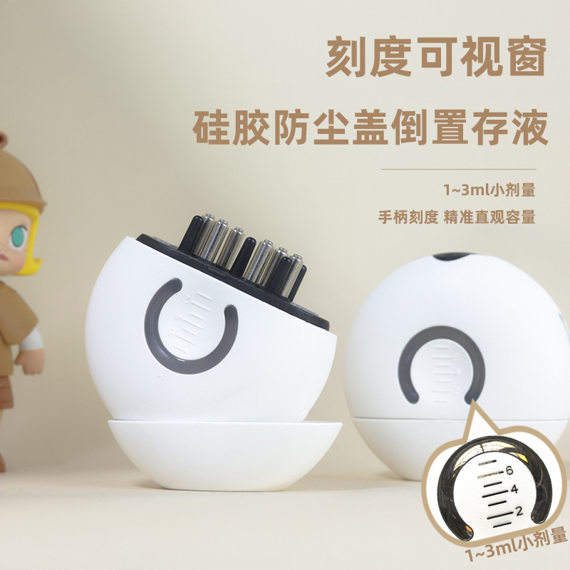 電気ミノ頭皮上薬頭部導液櫛育毛液地爾1ml塗布式投薬神器|undefined