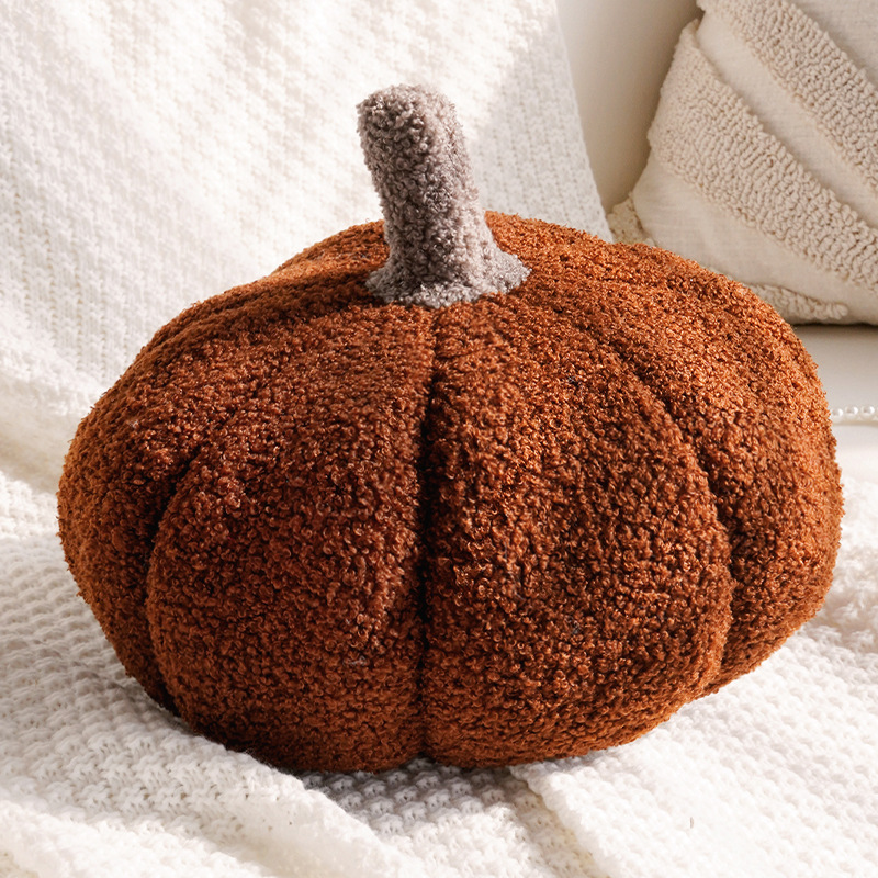 Luz de lujo simple almohada de viento lindo calabaza sofá funda almohada sofá asiento de cama almohada cojín image 29
