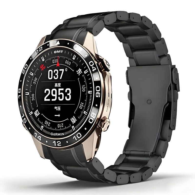 Suitable for Garmin Quatix 8 Watch Strap Fenix7 Marq2 Quick Release Curved Head Titanium Strap