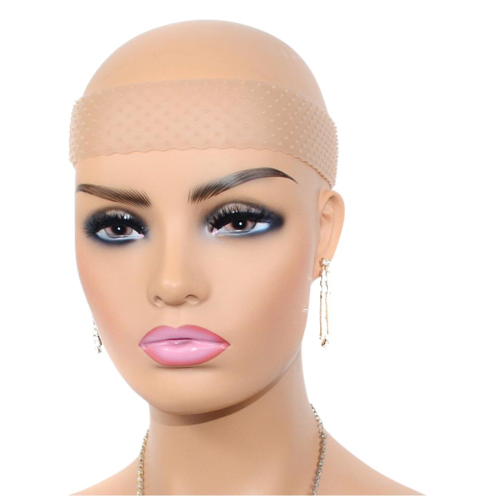 Comercio exterior Peluca de pelo de silicona Banda de encaje diadema Peluca de silicona Banda de pelo Banda de silicona Peluca