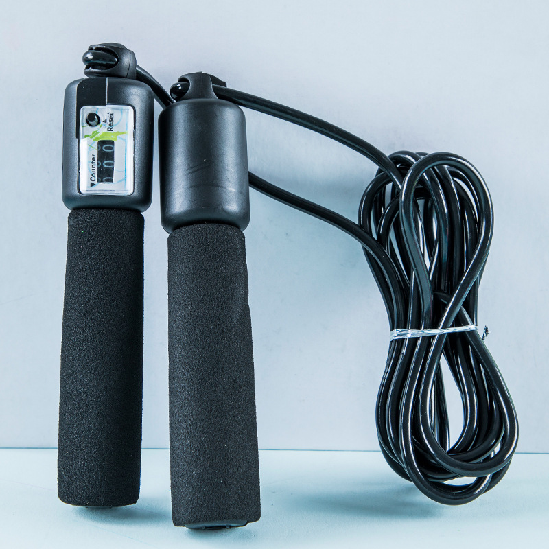 [Envío gratis] 6129 Examen de saltar cuerda estudiante esponja contando saltar cuerda examen deportivo entrenamiento de competencia de fitness saltar cuerda