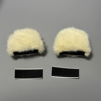Ear Helmet Accessories Quick-release – Motosiklet dəbilqələri - three-dimensional-bear-yellow