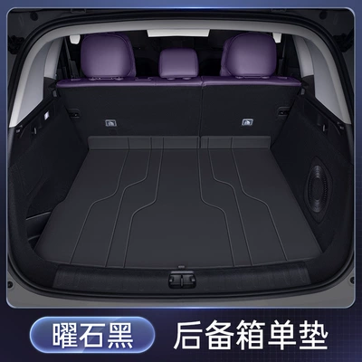 Mat, Fully Surrounded Trunk Mat, Trunk Mat - obsidian-black-trunk-single-pad-leapmoon-c102024-2026-model