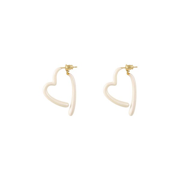 small elegant earrings with zircon