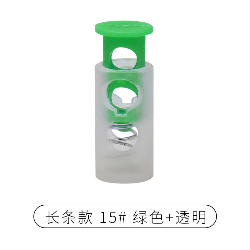 Rebecca primavera hebilla de plástico solo agujero ajuste botón campana tapa doble agujero hebilla de cuerda redonda negro cerdo hebilla de la nariz