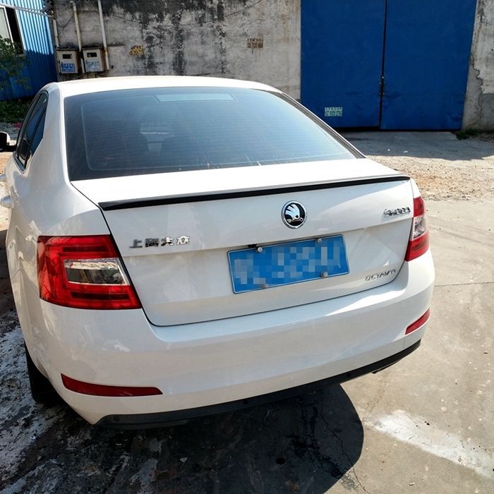15-17 New Octavia Rear Wing Skoda Octavia Special Modified Rear Wing Abs Material Punch-Free Rear Wing